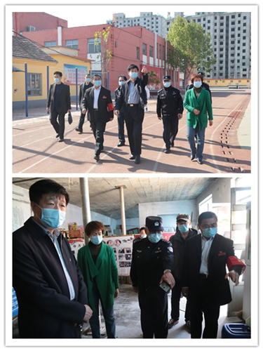 周村区人民政府 教体动态 周村一中:副区长胡波到周村一中调研指导