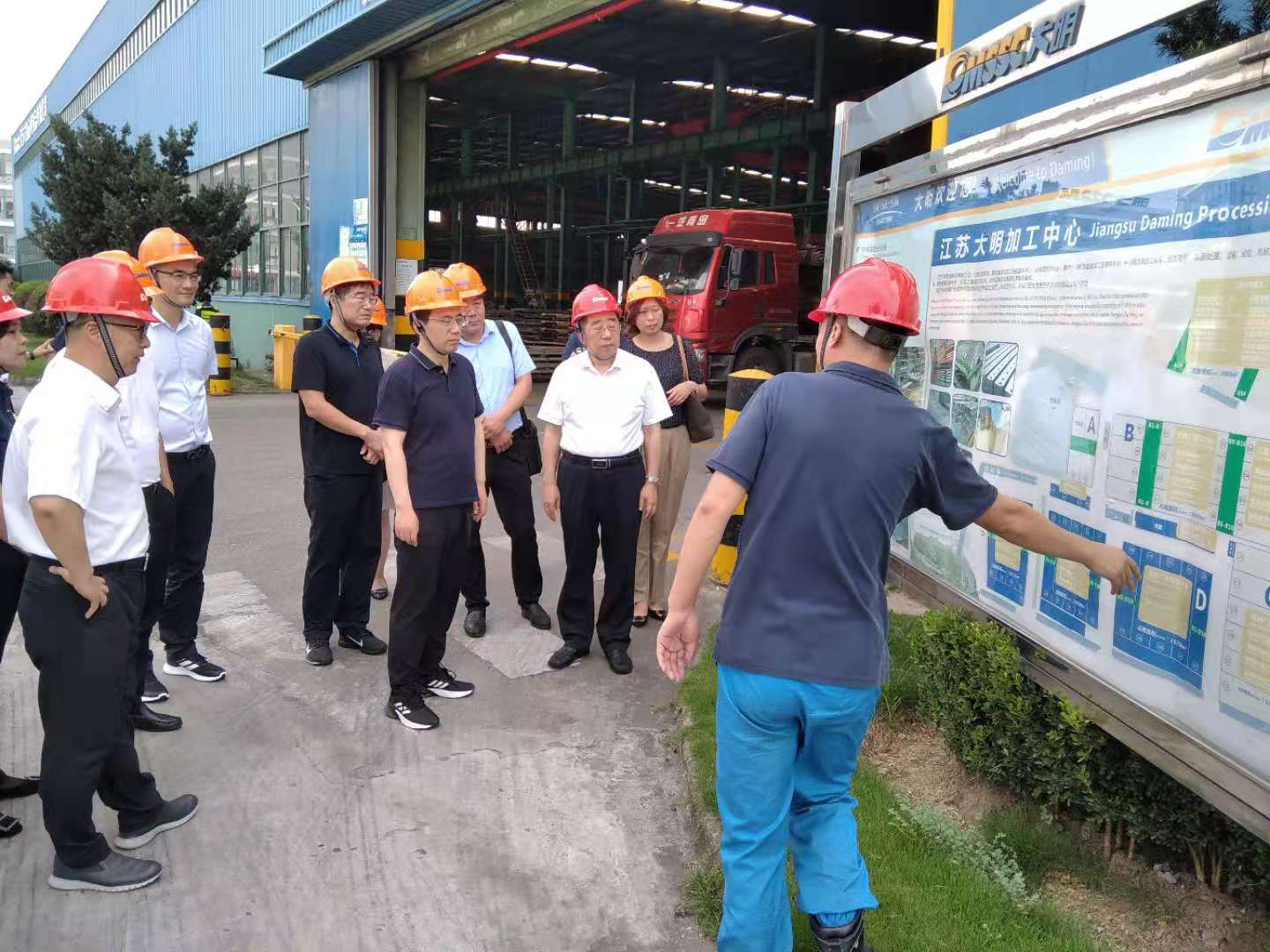 周村区委副书记,区长李德刚带队赴江苏开展不锈钢产业链专题招商