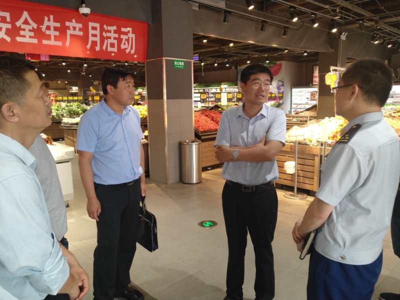 周村区人民政府 部门动态 区政府副区长解金章带队生.